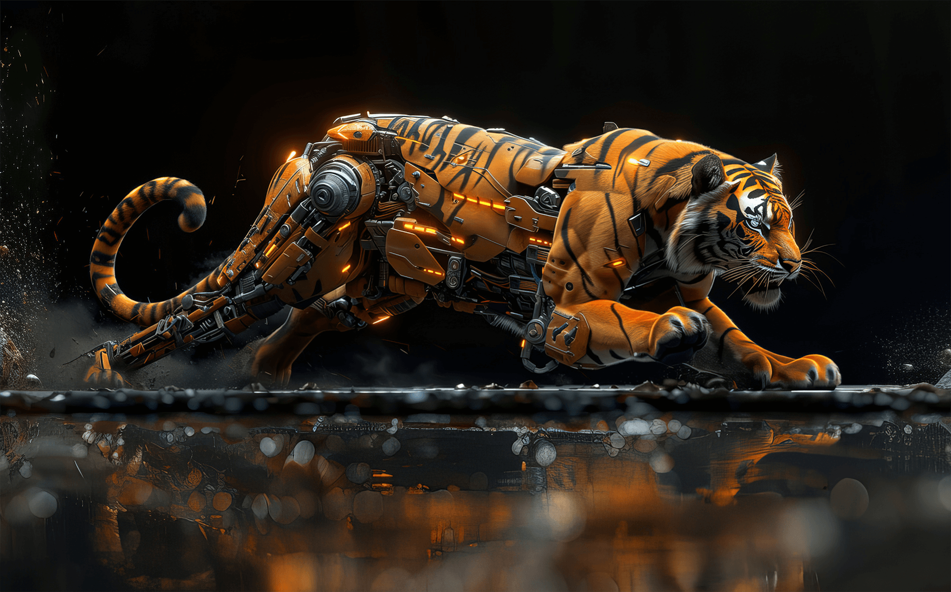 Professional business environment showcasing digital transformation